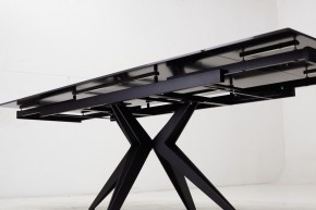 Стол FORIO 160 MATT BLACK MARBLE SOLID CERAMIC / BLACK, ®DISAUR в Озёрске - ozyorsk.mebel-74.com | фото