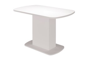 Стол обеденный Соренто (Белый глянец) в Озёрске - ozyorsk.mebel-74.com | фото