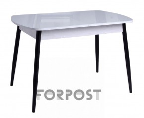 Стол раздвижной со стеклянной столешницей (BLACK, WHITE) в Озёрске - ozyorsk.mebel-74.com | фото