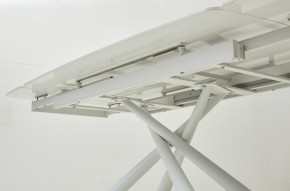 Стол RIVOLI 140 GLOSS LUXURY PANDORA SOLID CERAMIC / WHITE, ®DISAUR в Озёрске - ozyorsk.mebel-74.com | фото