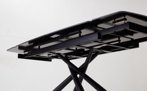 Стол RIVOLI 140 MATT BLACK MARBLE SOLID CERAMIC / BLACK, ®DISAUR в Озёрске - ozyorsk.mebel-74.com | фото