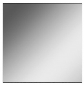 Зеркало Corsica 600х600 black без подсветки Sansa (SB1064Z) в Озёрске - ozyorsk.mebel-74.com | фото