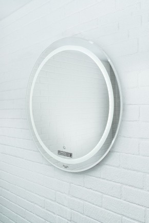 Зеркало Gia 75 white с подсветкой Sansa (SGa1044Z) в Озёрске - ozyorsk.mebel-74.com | фото
