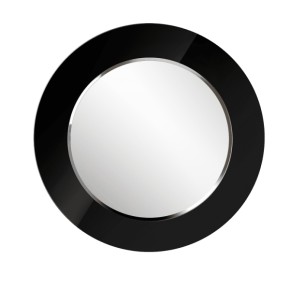 Зеркало круглое черный (РМ/02) в Озёрске - ozyorsk.mebel-74.com | фото