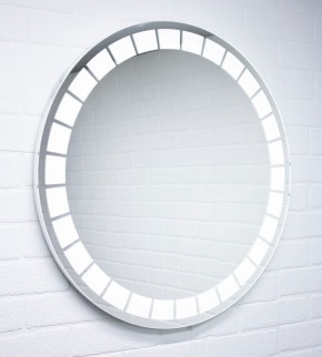 Зеркало Маскат 700х700 с подсветкой Домино (GL7057Z) в Озёрске - ozyorsk.mebel-74.com | фото