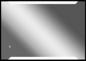 Зеркало Оттава 1000х700 с подсветкой Домино (GL7028Z) в Озёрске - ozyorsk.mebel-74.com | фото